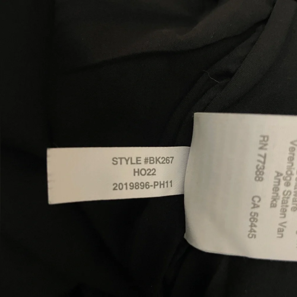 J. Crew Black Willa Trouser Pants 8 Italian Wool Nova Fides BK267 Quiet Luxury